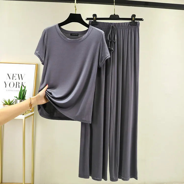 Women Lounge Cute Modal Pajama Sets