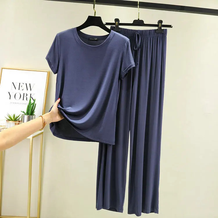 Women Lounge Cute Modal Pajama Sets