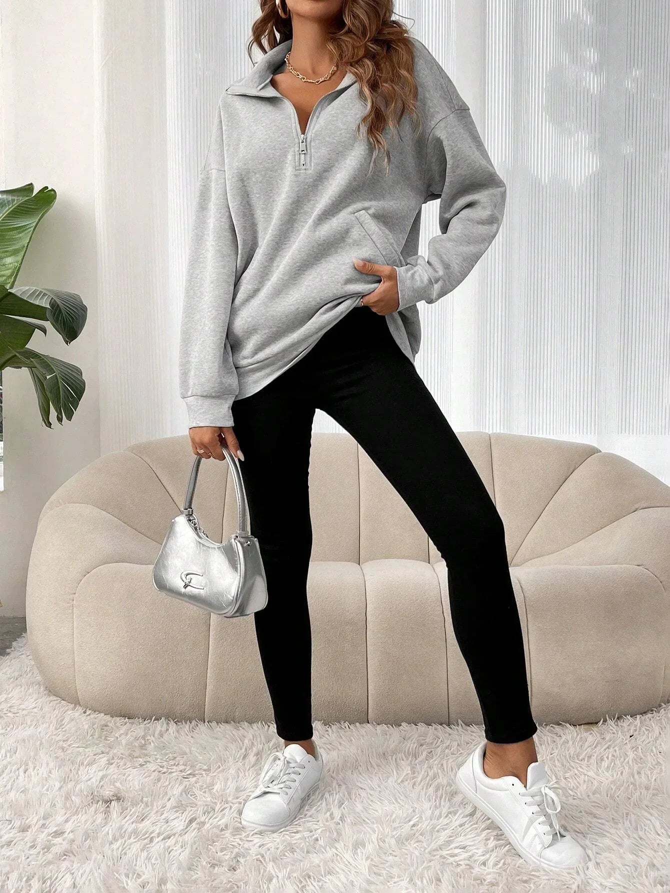 Womens quarter zip