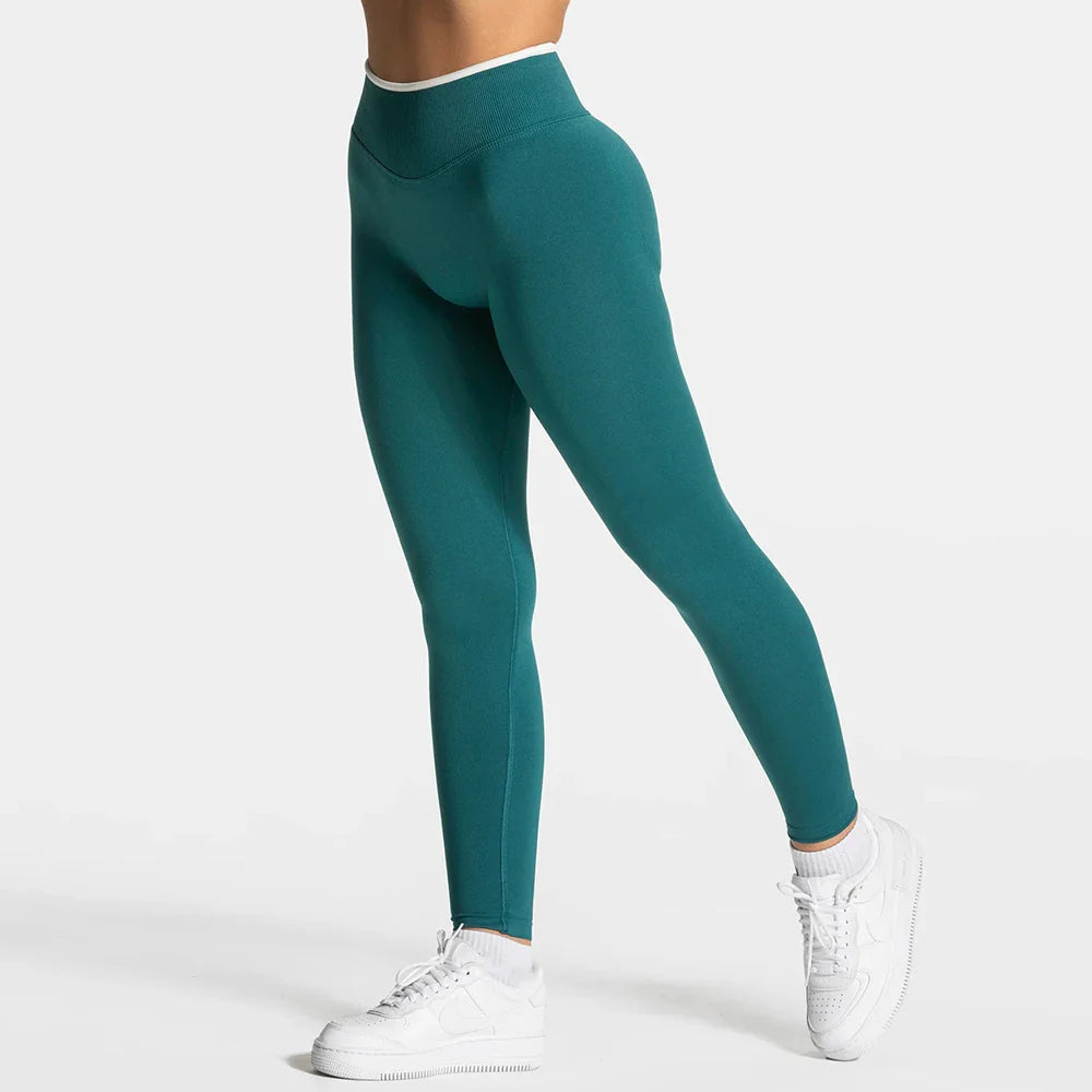 Women High Waist Scrunch Seamless Yoga Leggings
