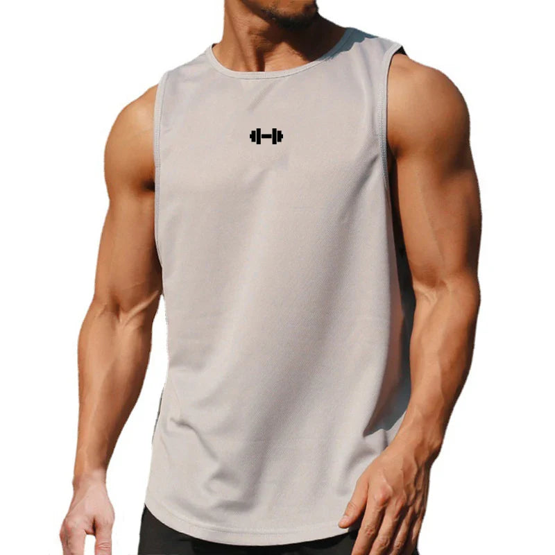 Men’s Quick-Dry Loose Gym Tank Top