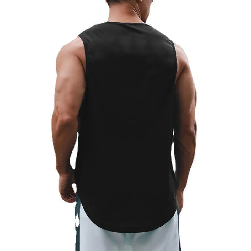 Men’s Quick-Dry Loose Gym Tank Top