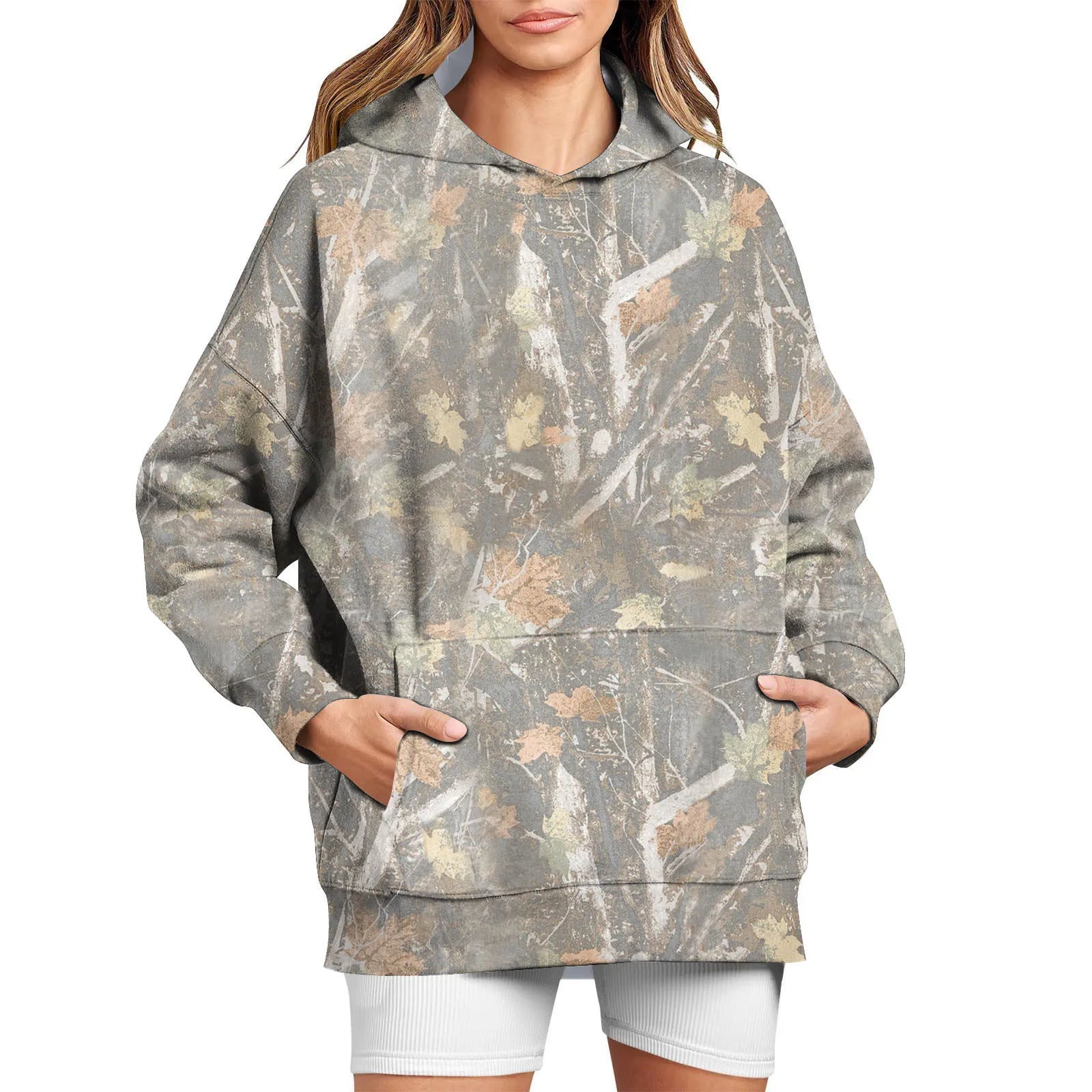 Womens camo hoodie