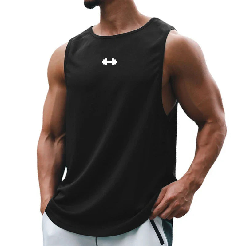 Men’s Quick-Dry Loose Gym Tank Top