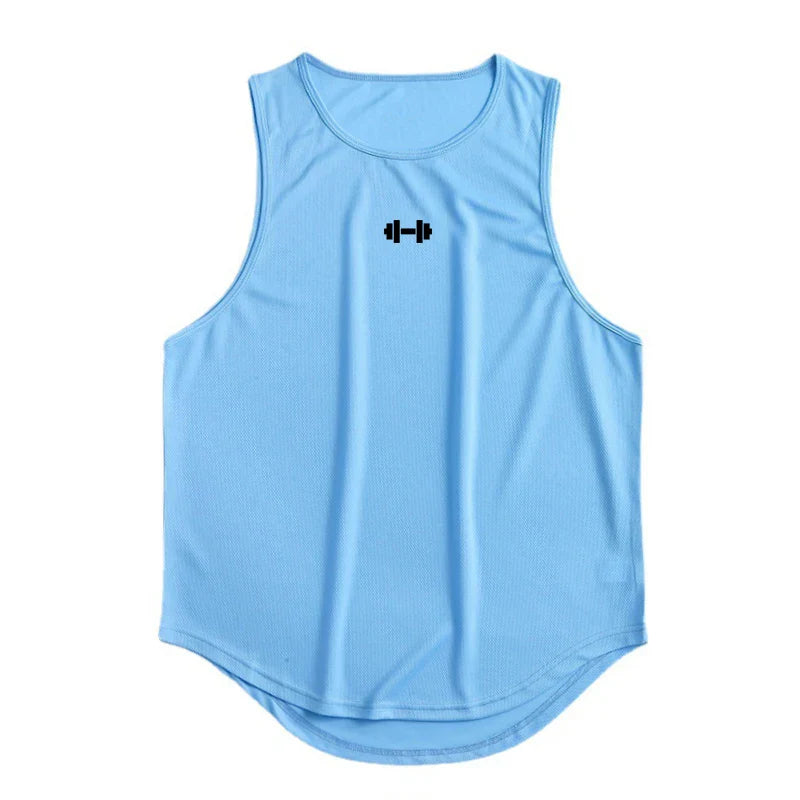 Men’s Quick-Dry Loose Gym Tank Top