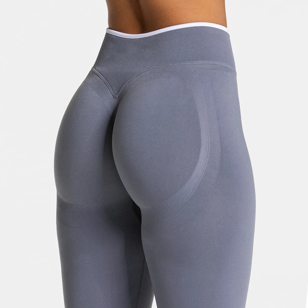 Women High Waist Scrunch Seamless Yoga Leggings