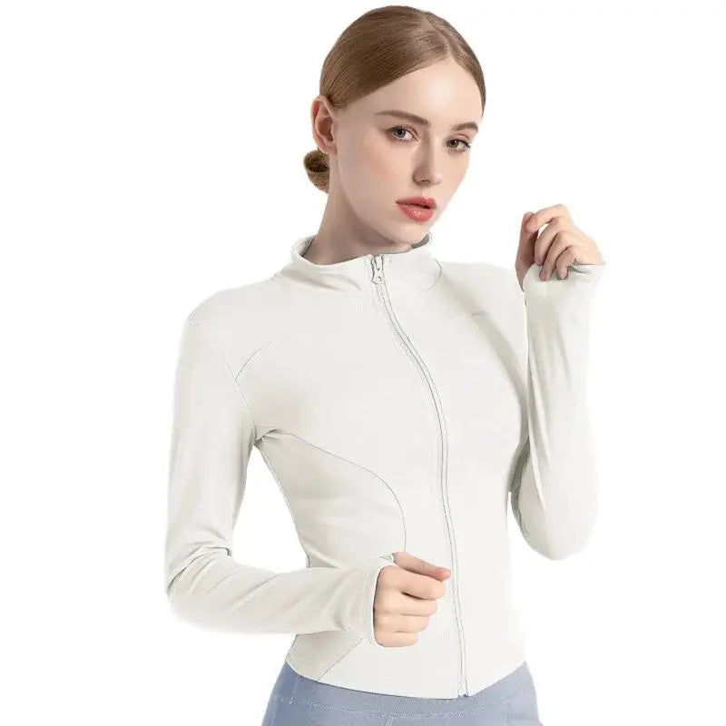 Fit Coat Women Casual Wear Long Sleeve Yoga Jacket