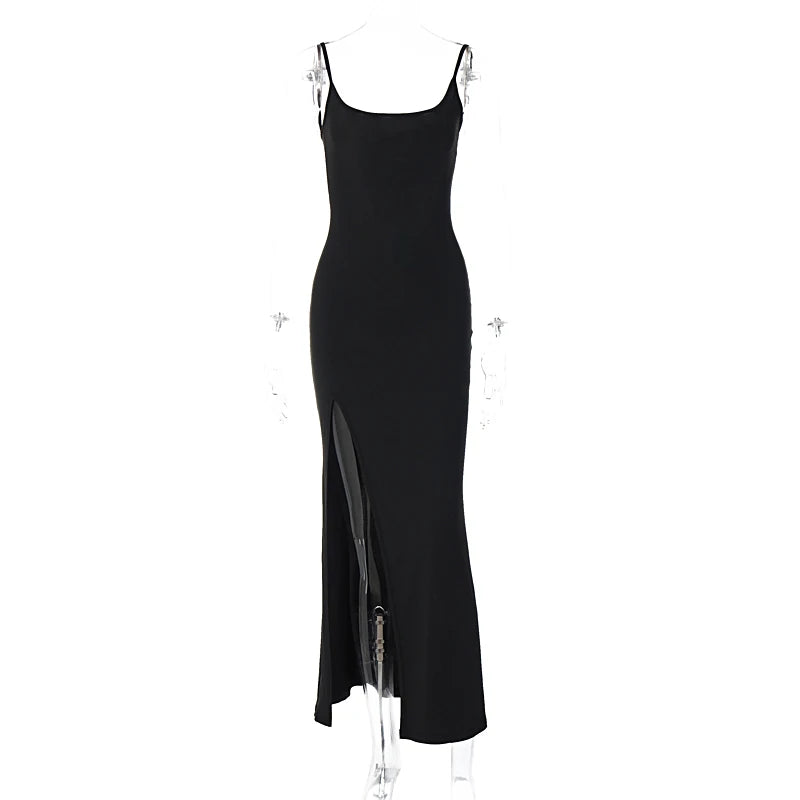 Womens Slit Bodycon Dress