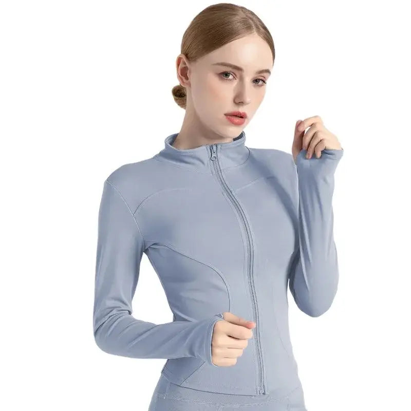 Fit Coat Women Casual Wear Long Sleeve Yoga Jacket