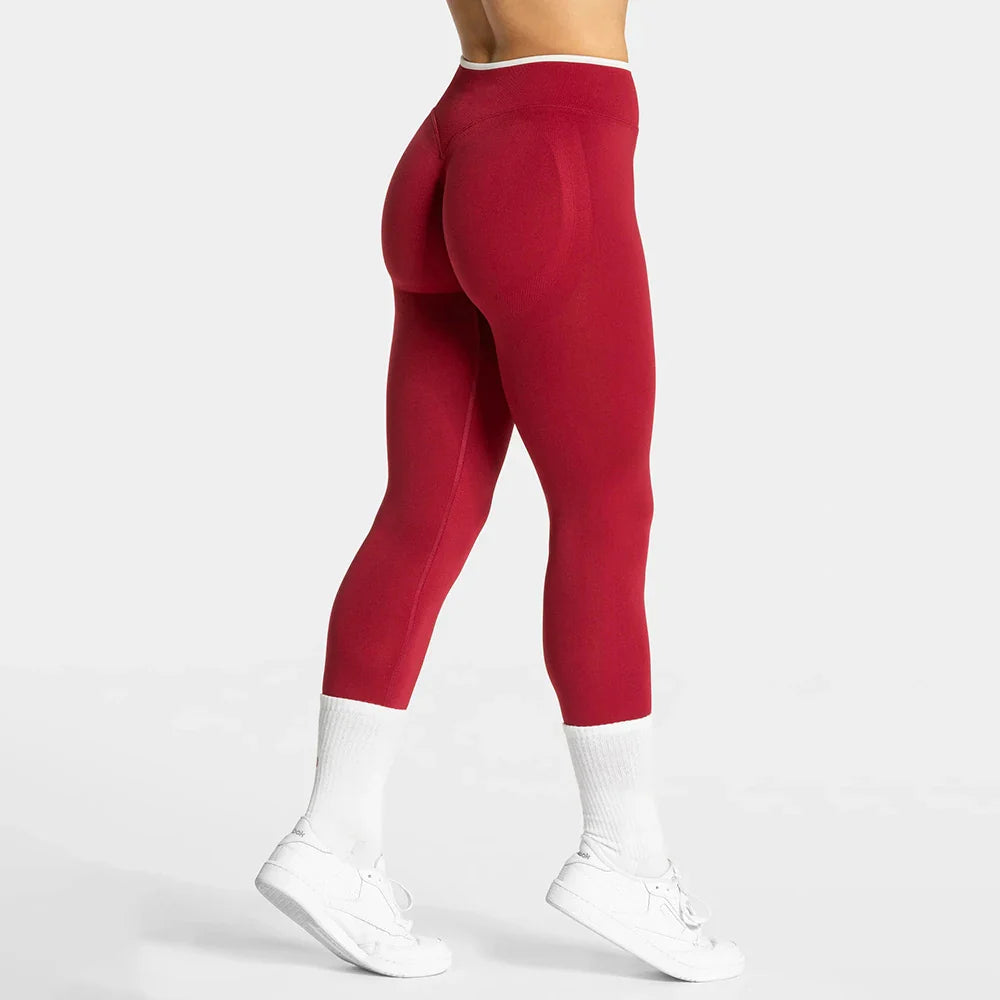 Women High Waist Scrunch Seamless Yoga Leggings