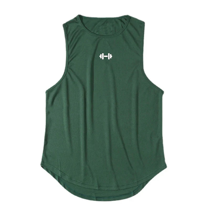 Men’s Quick-Dry Loose Gym Tank Top