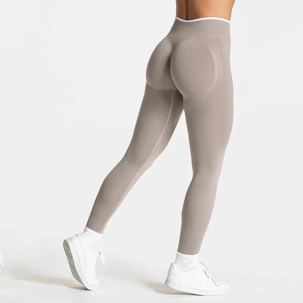 Women High Waist Scrunch Seamless Yoga Leggings
