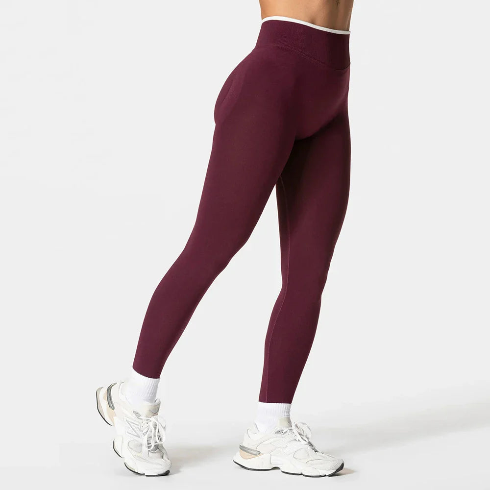 Women High Waist Scrunch Seamless Yoga Leggings